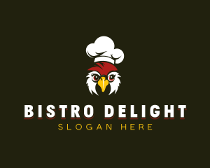 Rooster Chicken Chef logo design