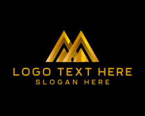 Premium Business Company Letter M logo design