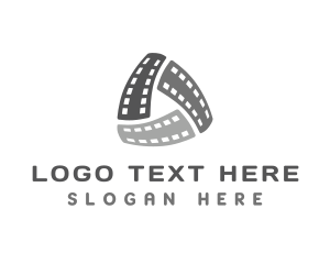 Entertainment - Film Reel Cinema logo design