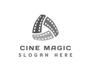 Film - Film Reel Cinema logo design
