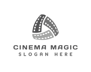 Film Reel Cinema logo design
