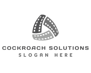 Film Reel Cinema logo design