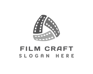 Cinematography - Film Reel Cinema logo design