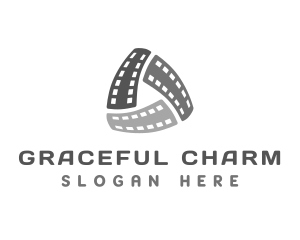 Film Reel Cinema logo design