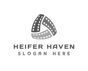 Film Reel Cinema logo design