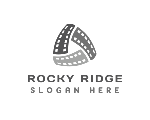 Film Reel Cinema logo design