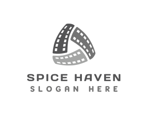 Film Reel Cinema logo design