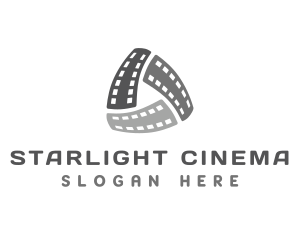 Cinema - Film Reel Cinema logo design