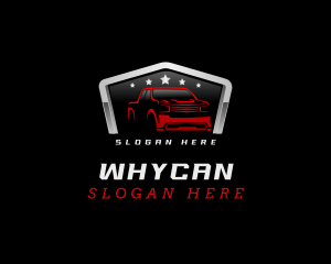 Mechanic Pickup Automobile Logo