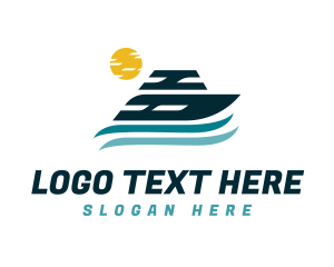 Sail - Ocean Yacht Trip logo design