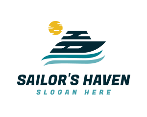 Ocean Yacht Trip logo design