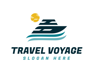 Trip - Ocean Yacht Trip logo design