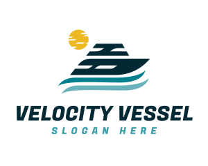 Ocean Yacht Trip logo design