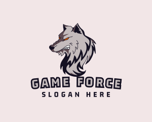 Esport - Fierce Wolf Esport Gaming logo design