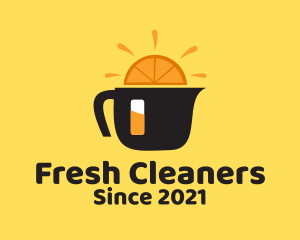 Fresh Orange Pitcher  logo design