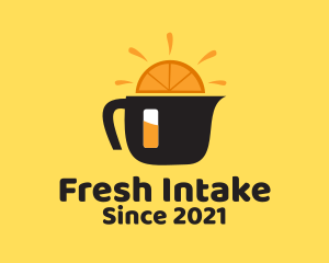 Fresh Orange Pitcher  logo design