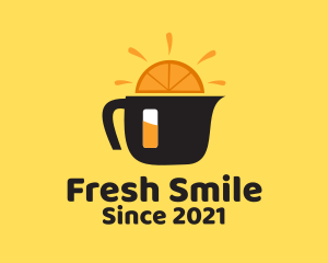 Fresh Orange Pitcher  logo design