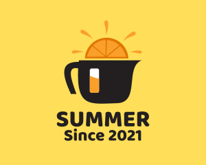 Fresh Orange Pitcher  logo design