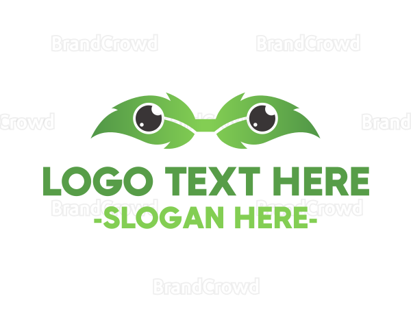 Eco Leaf Eyeglasses Logo