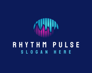 Graph Wave Pulse logo design