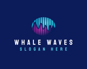 Graph Wave Tune Pulse logo design