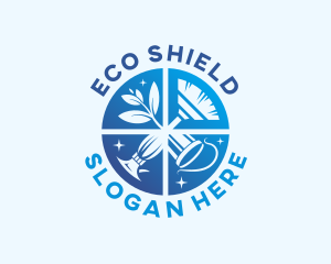 Housekeeping Eco Cleaning logo design