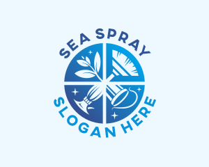 Housekeeping Eco Cleaning logo design