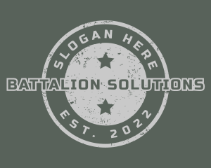 Battalion - Army Battalion Badge logo design