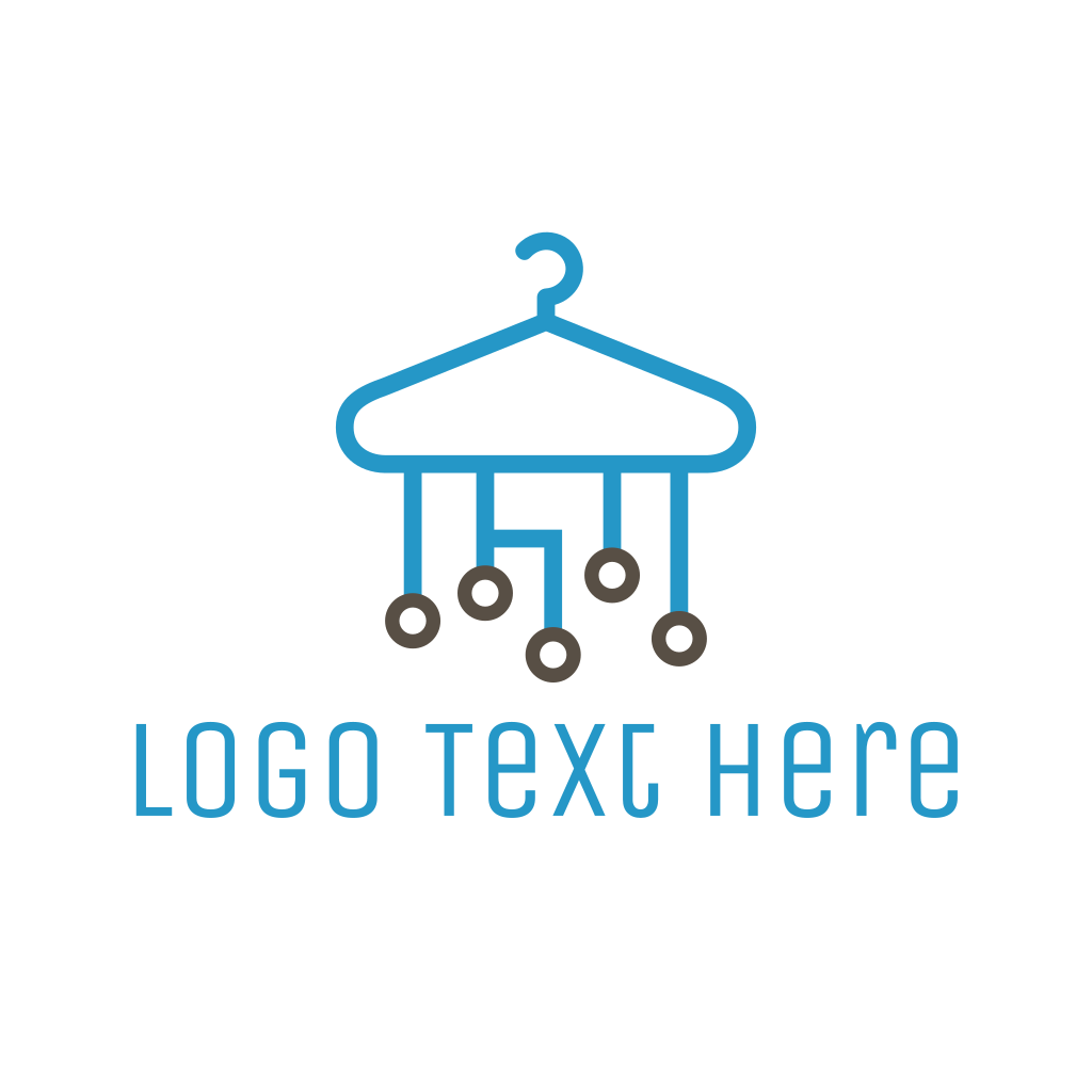 Tech Clothes Hanger Logo | BrandCrowd Logo Maker