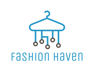 Garments - Tech Clothes Hanger logo design
