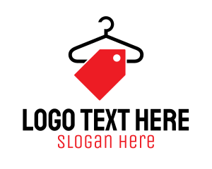 Price Tag - Hanger Apparel Tag logo design