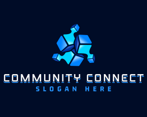 Digital Data Connect logo design