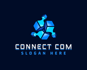 Digital Data Connect logo design