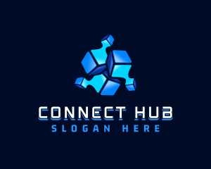 Digital Data Connect logo design