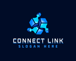 Digital Data Connect logo design