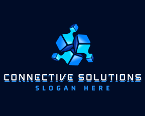 Digital Data Connect logo design