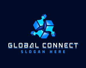 Digital Data Connect logo design