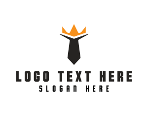 Suit - Employee Tie Crown logo design