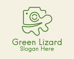 Green Iguana Photography  logo design