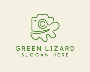 Green Iguana Photography  logo design