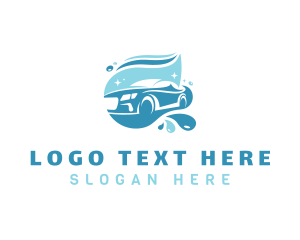 Car Cleaning - Cleaning Car Wash logo design