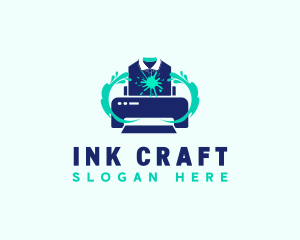 Shirt Print Ink logo design