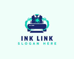 Shirt Print Ink logo design