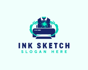 Shirt Print Ink logo design