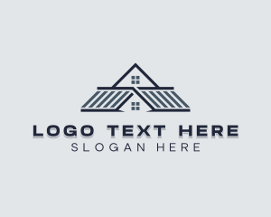 Roof - Residential Roofing Builder logo design