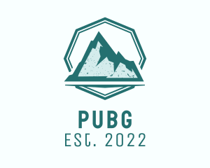 Hiking - Rustic Iceberg Mountain logo design