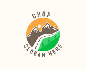 Mountain - Travel Mountain Tour logo design