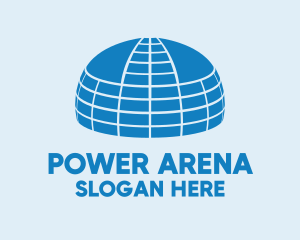 Arena - Big Blue Dome logo design