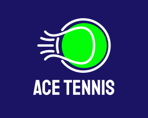 Tennis - Fast Tennis Ball logo design