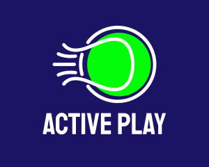Recreation - Fast Tennis Ball logo design